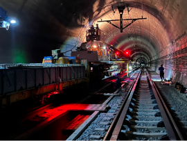 大規模改修トンネル工事